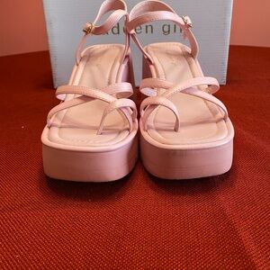 Pink Platform Sandals